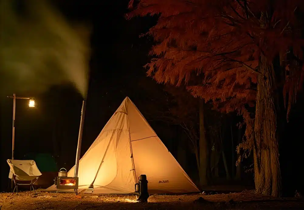 glamping in teepees